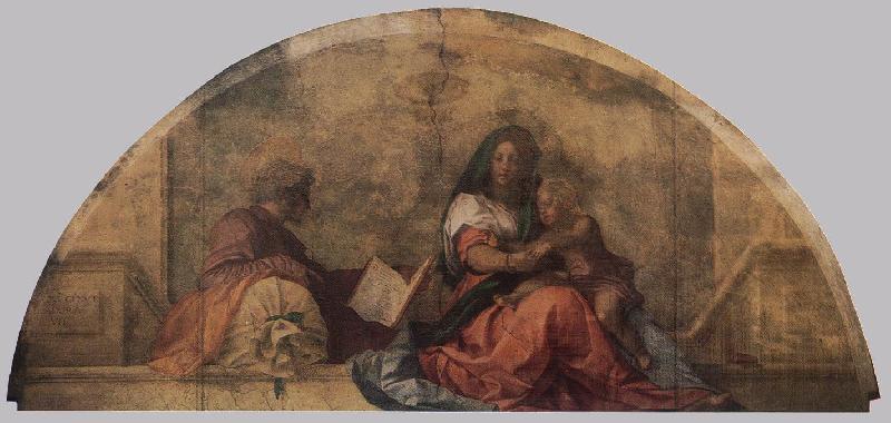 Andrea del Sarto Madonna del sacco oil painting image